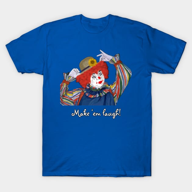 Happy Clown T-Shirt by 2HivelysArt